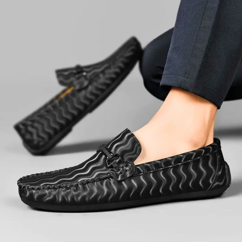 Dryst Genuine Leather Loafers - Image 3