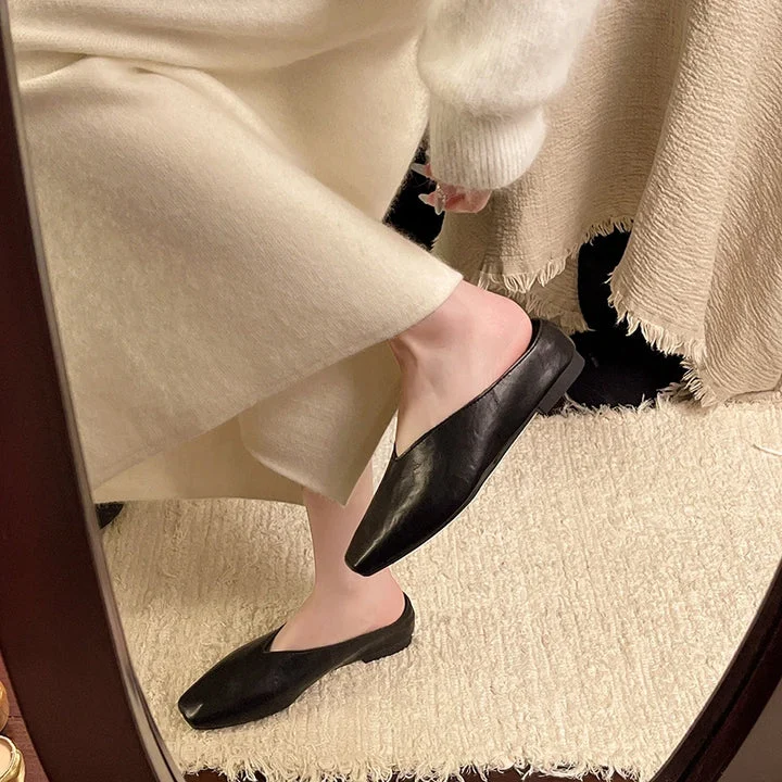 Elvon Round-Toe Mules - Image 10