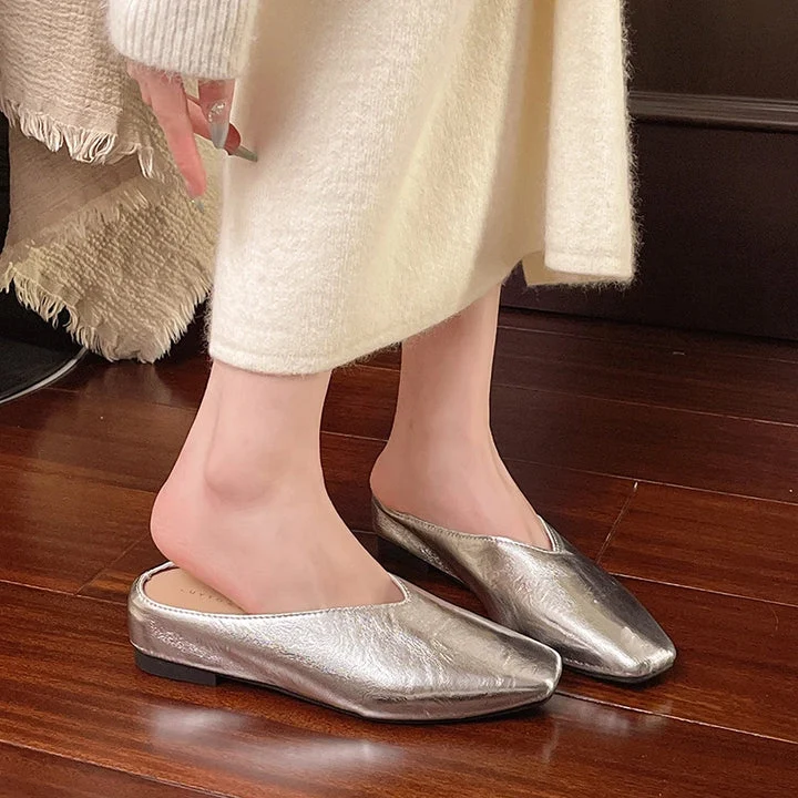 Elvon Round-Toe Mules - Image 11