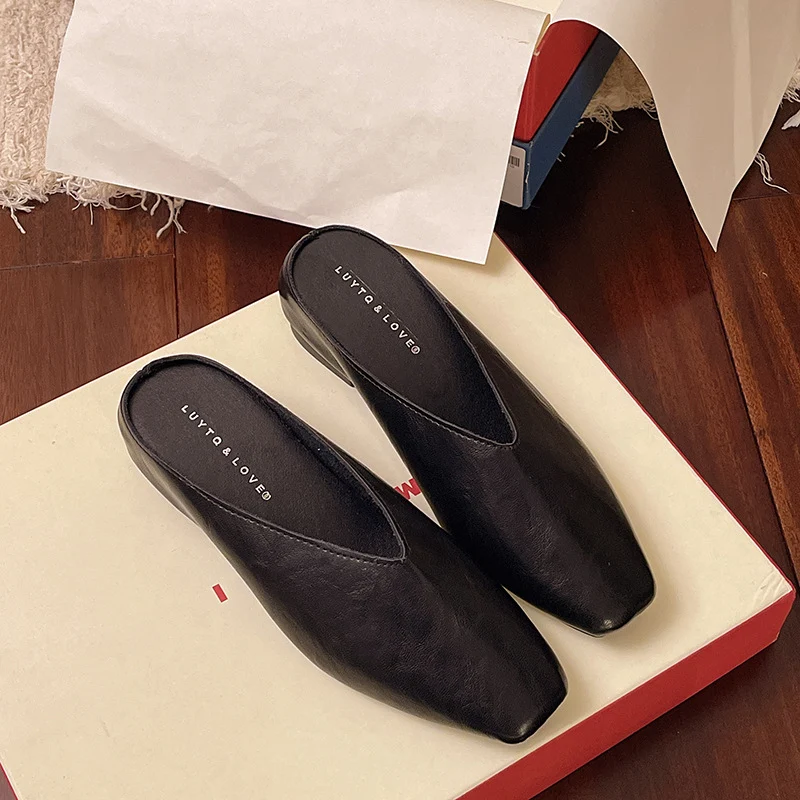 Elvon Round-Toe Mules - Image 6