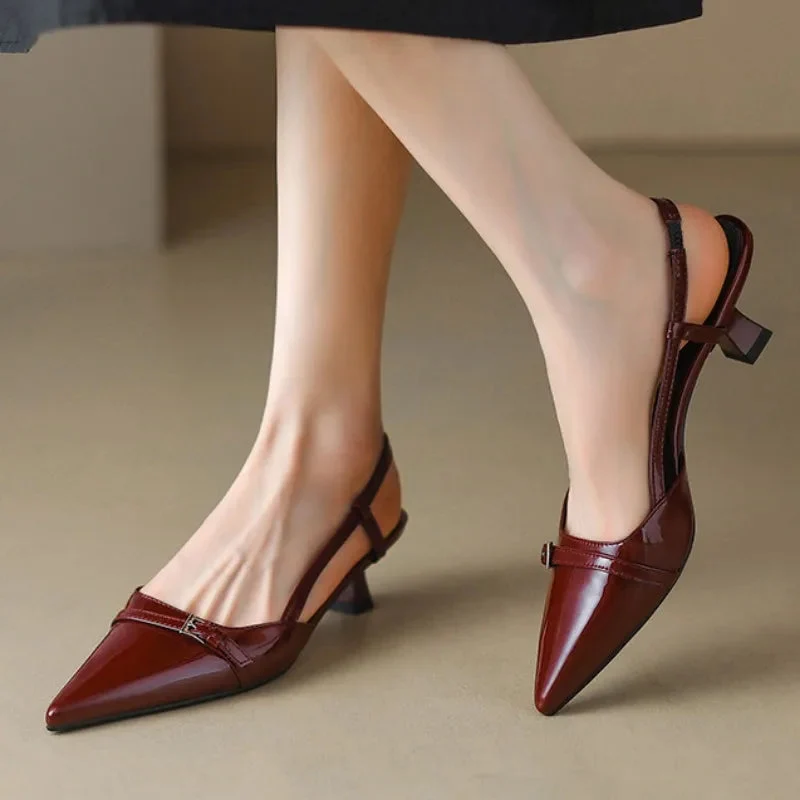 Elvor Kitten Heels - Image 5