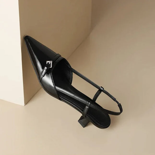 Elvor Kitten Heels - Image 7