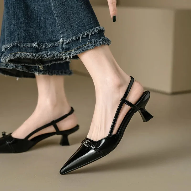Elvor Kitten Heels - Image 8