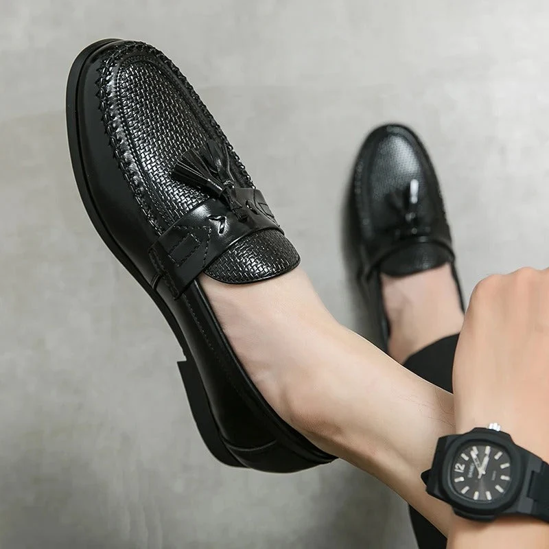 Emilio Genuine Leather Loafers - Image 11