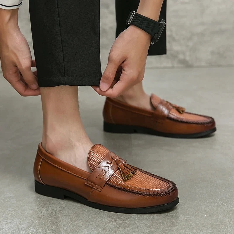 Emilio Genuine Leather Loafers - Image 12