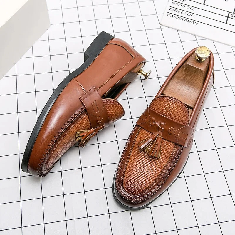 Emilio Genuine Leather Loafers - Image 14