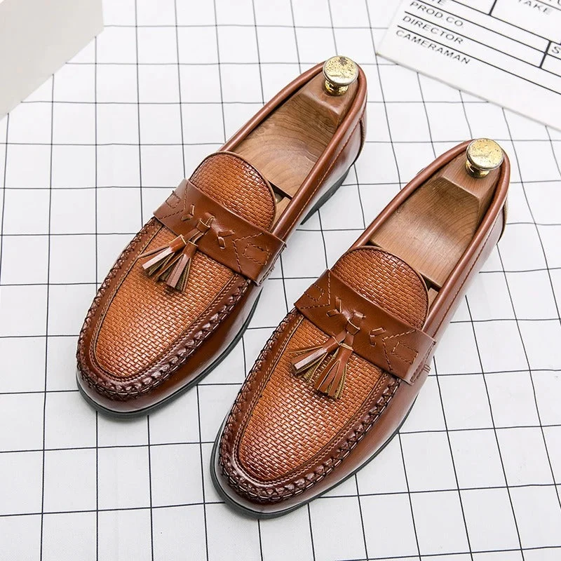 Emilio Genuine Leather Loafers - Image 15