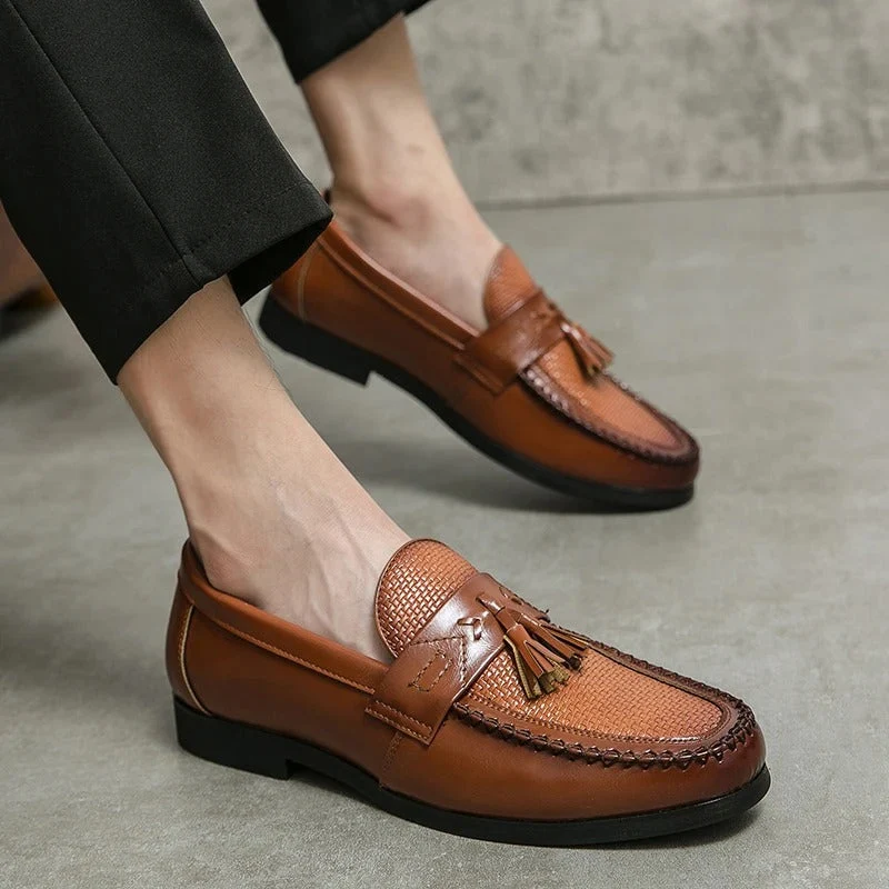 Emilio Genuine Leather Loafers - Image 17