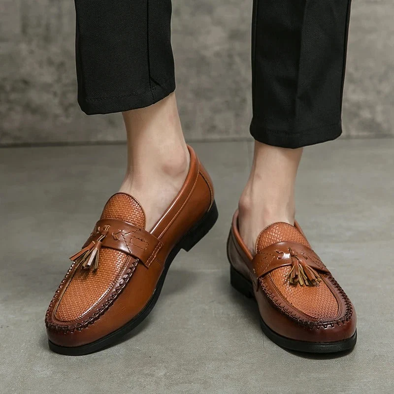 Emilio Genuine Leather Loafers - Image 19