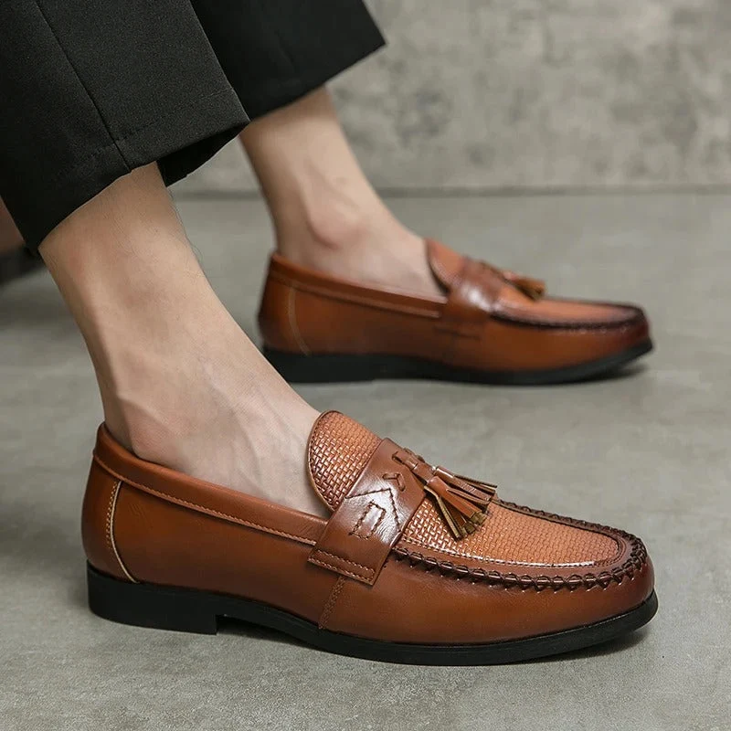 Emilio Genuine Leather Loafers - Image 21