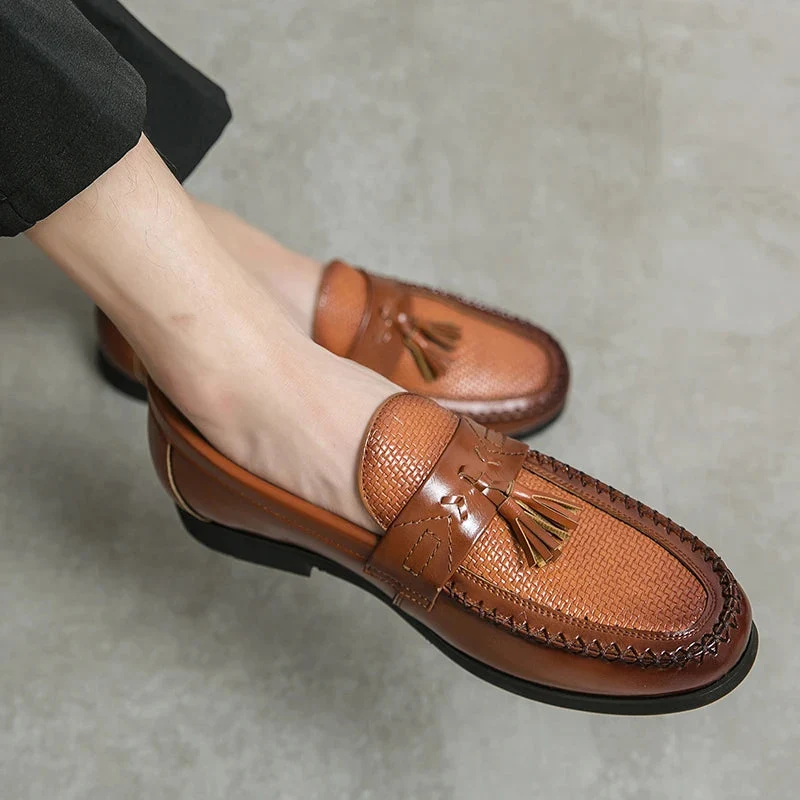 Emilio Genuine Leather Loafers - Image 23