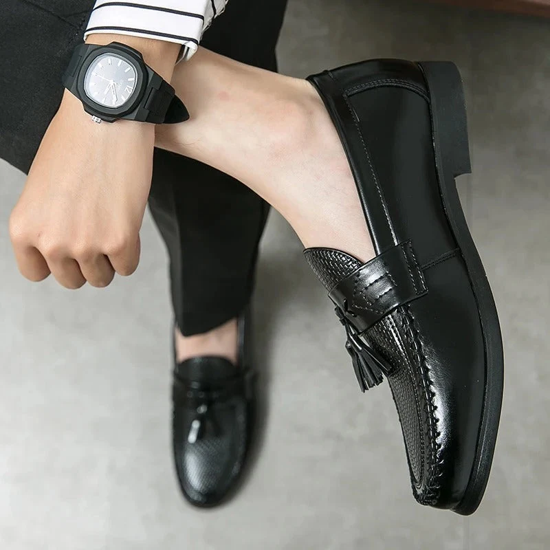 Emilio Genuine Leather Loafers - Image 8