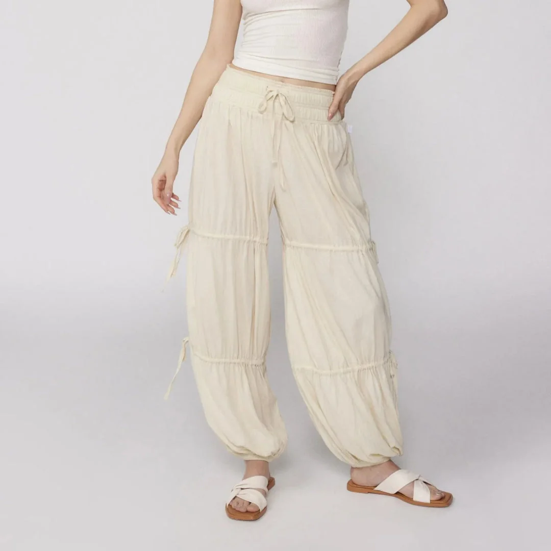 Gaia Ruched-Leg Pants - Image 4