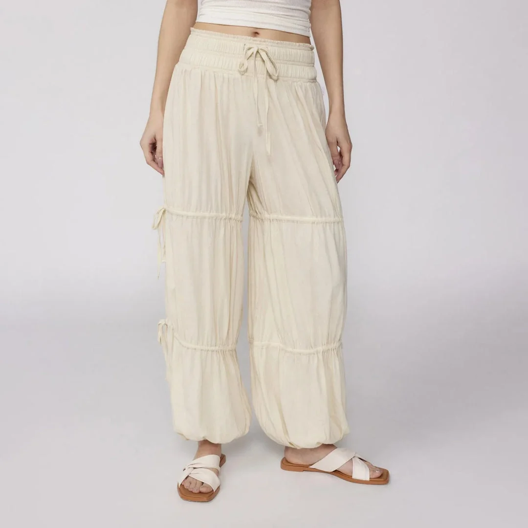 Gaia Ruched-Leg Pants - Image 7