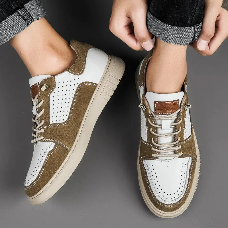 Genuine Leather Ace Sneakers - Image 5