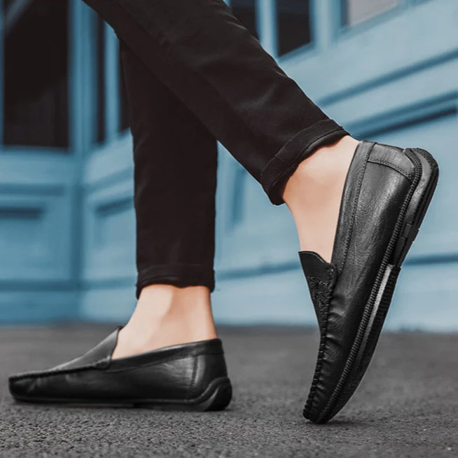 Grayson Genuine Leather Loafers - Image 11