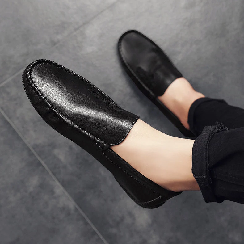 Grayson Genuine Leather Loafers - Image 12