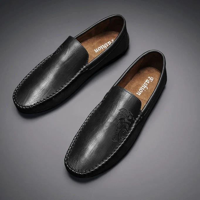 Grayson Genuine Leather Loafers - Image 13