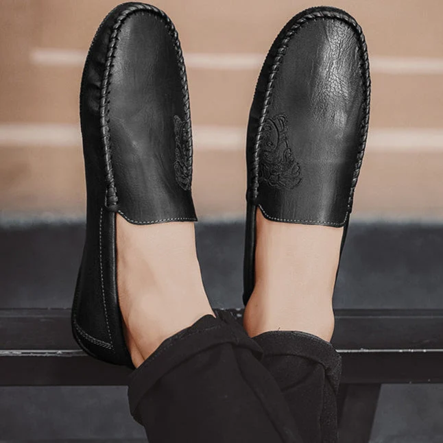Grayson Genuine Leather Loafers - Image 14