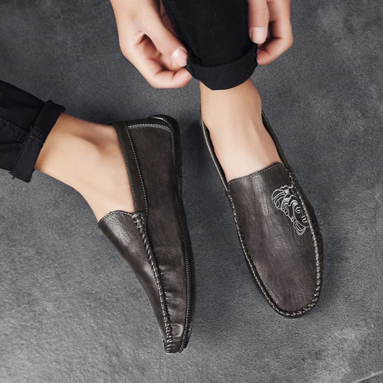Grayson Genuine Leather Loafers - Image 16
