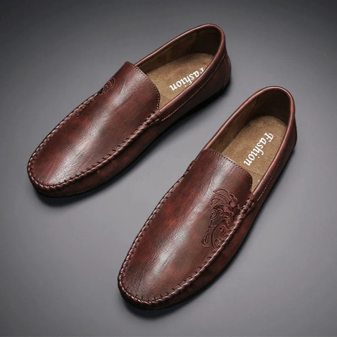 Grayson Genuine Leather Loafers - Image 4