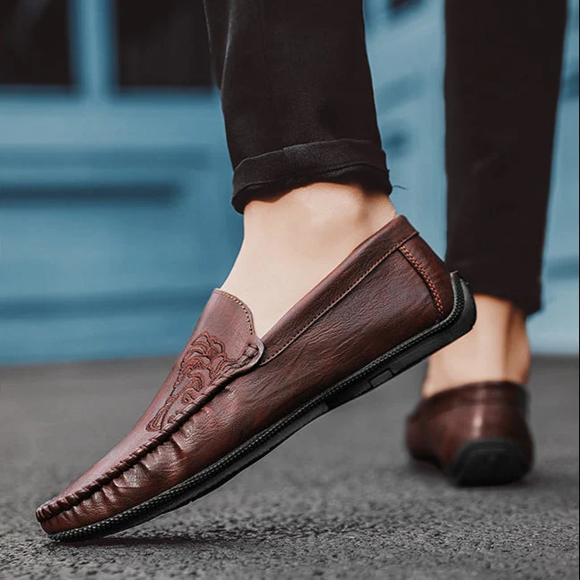 Grayson Genuine Leather Loafers - Image 5