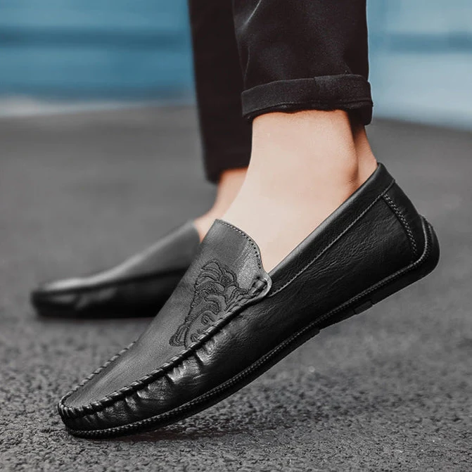 Grayson Genuine Leather Loafers - Image 9