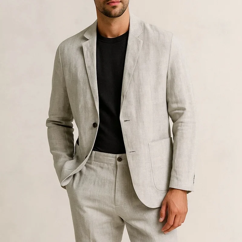 Halden Linen Two-Piece Set - Image 5