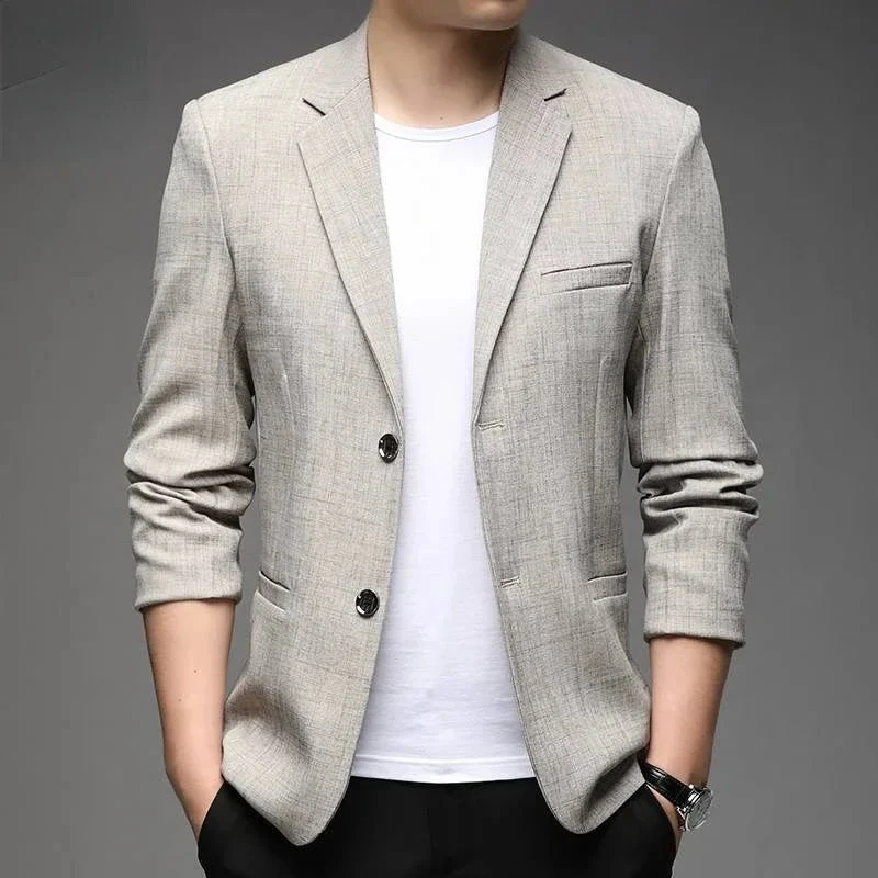 Harland Classic Linen Blazer - Image 3