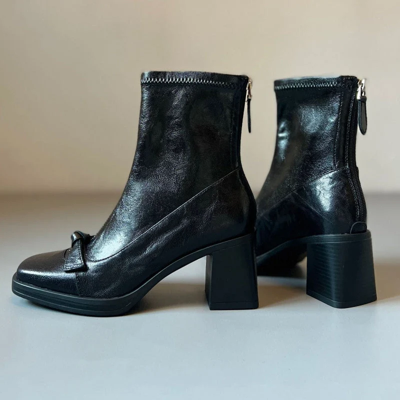 Harlon Leather Boots - Image 8