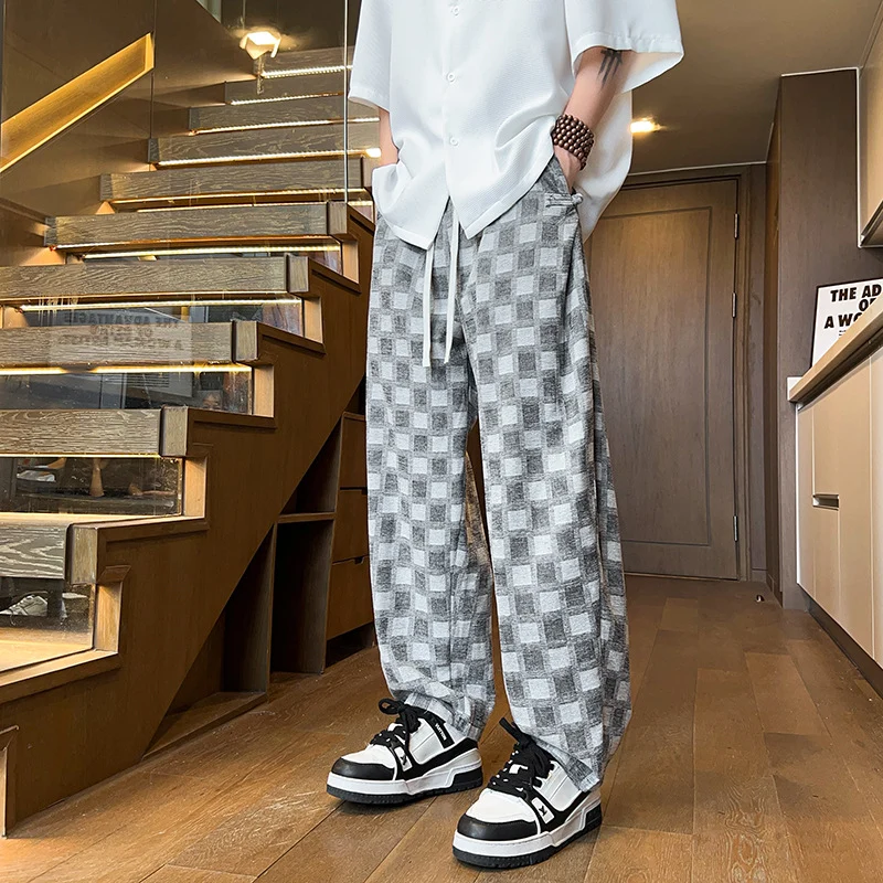 Hype Checkered Sweatpants - Image 3
