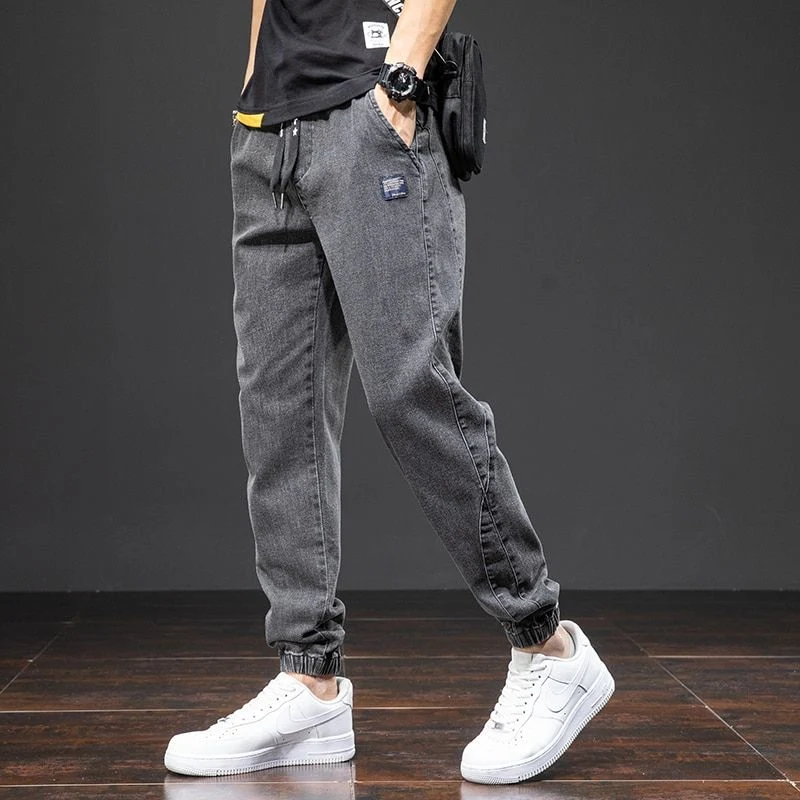 Hype Premium Denim Joggers - Image 2
