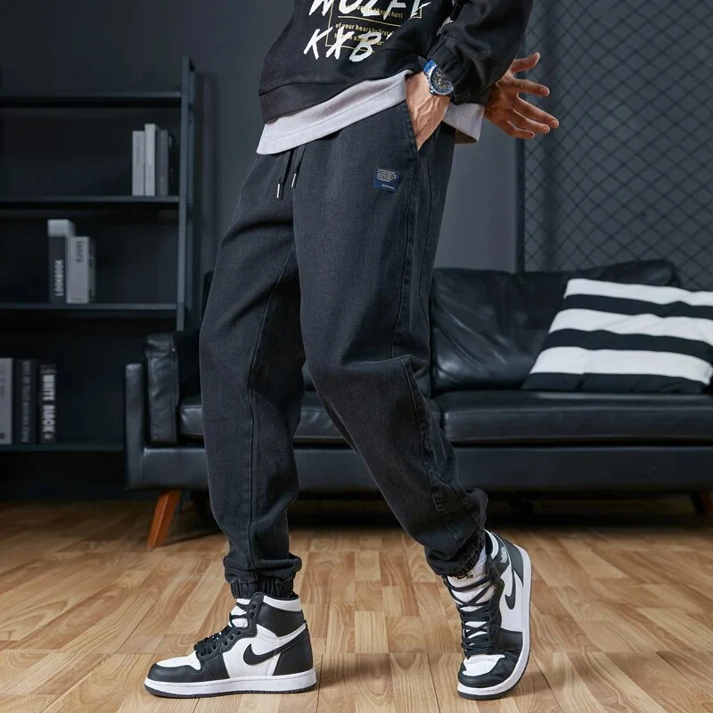 Hype Premium Denim Joggers - Image 4