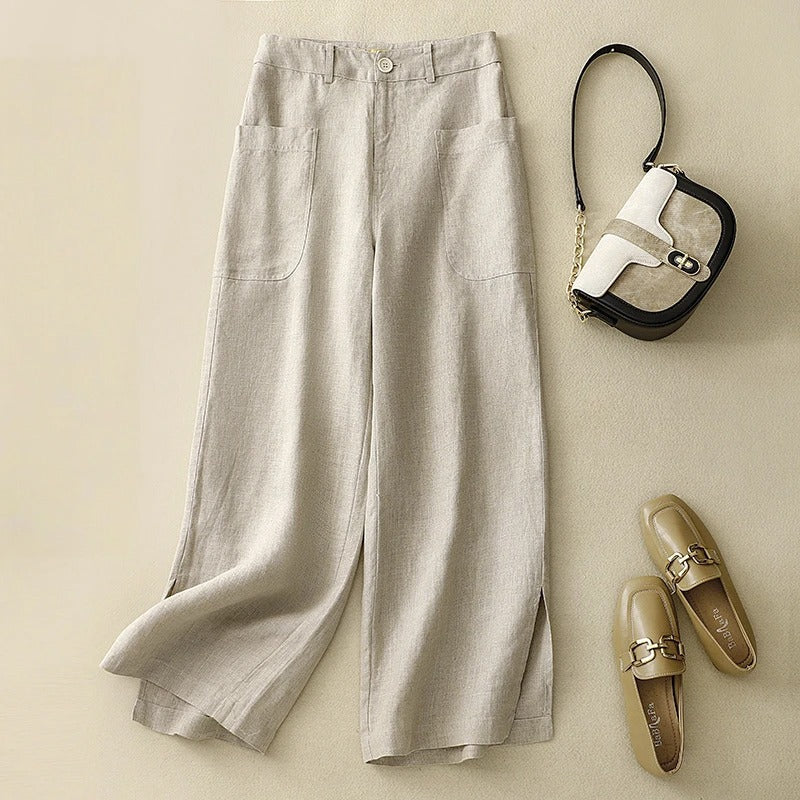 Isla Wide-Leg Trousers - Image 3