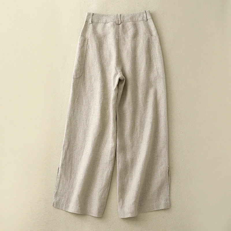 Isla Wide-Leg Trousers - Image 4
