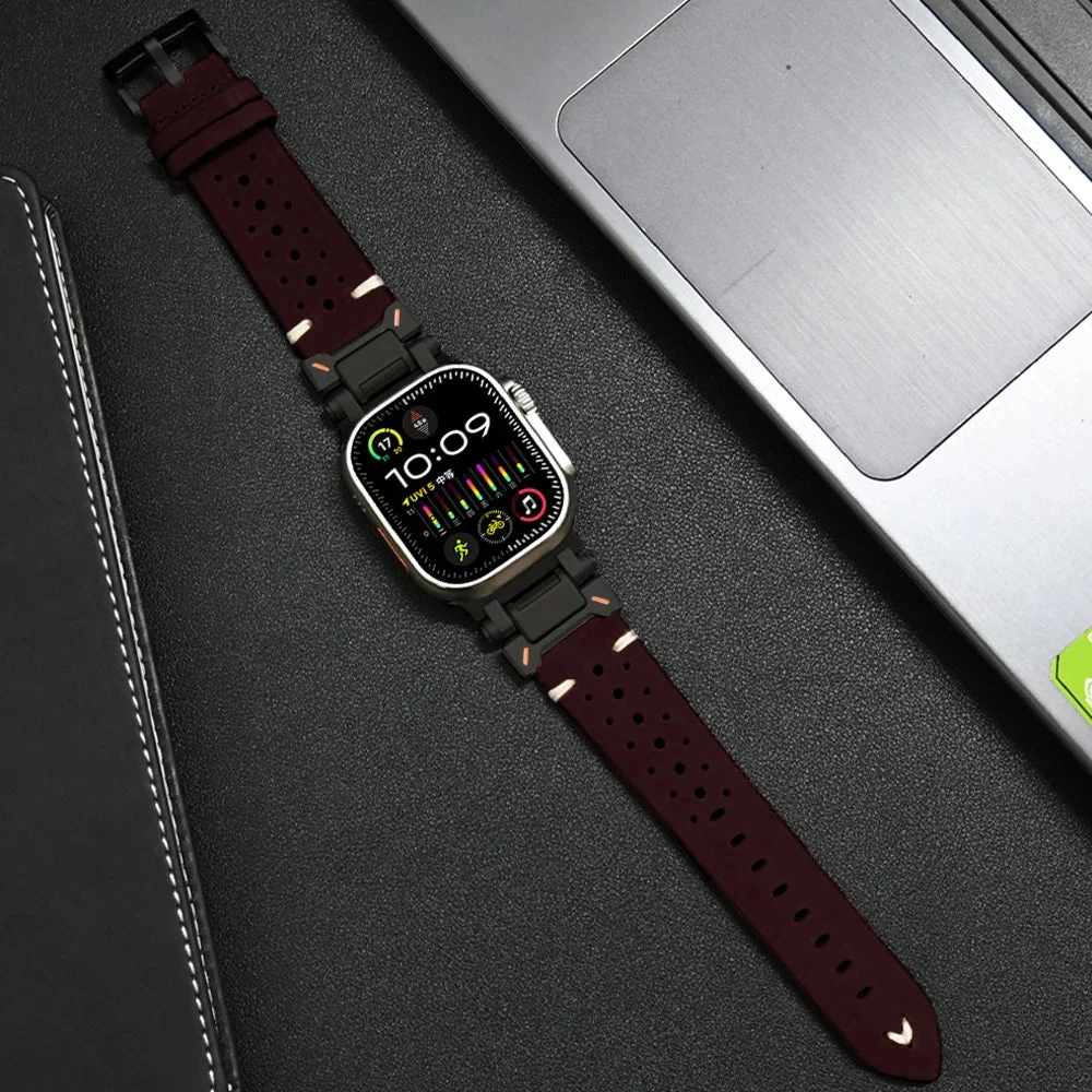 Jacek Leather Apple Watch Band - Image 8