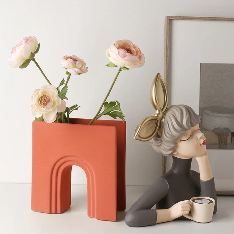 Joril Geometric Vase - Image 3
