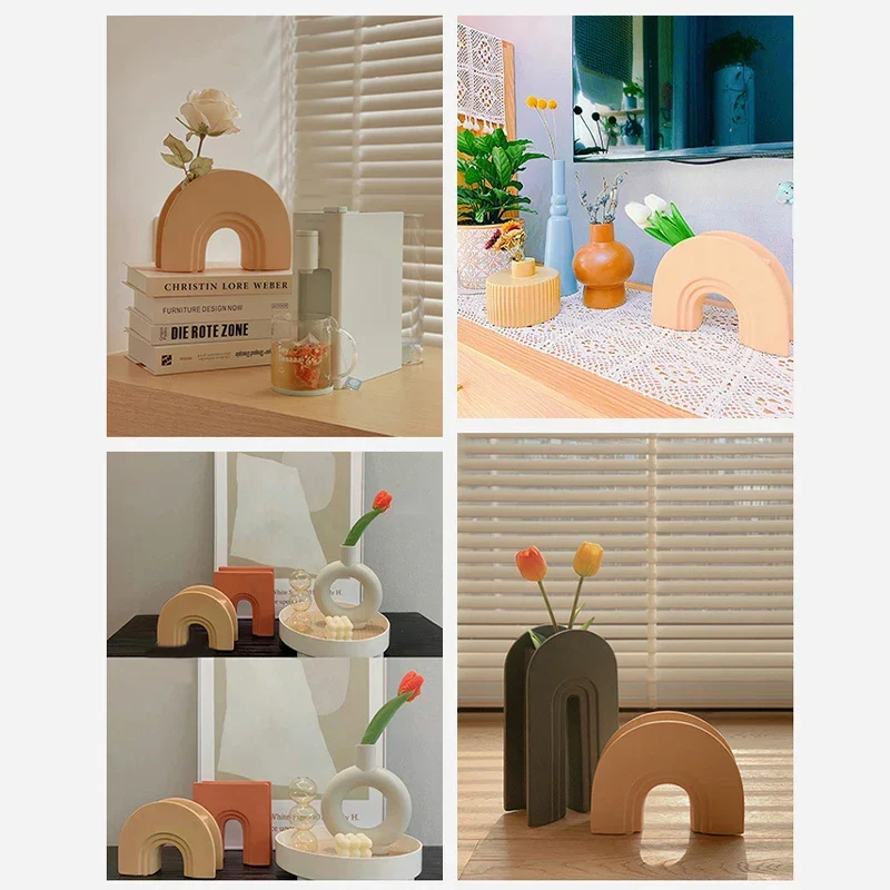 Joril Geometric Vase - Image 5
