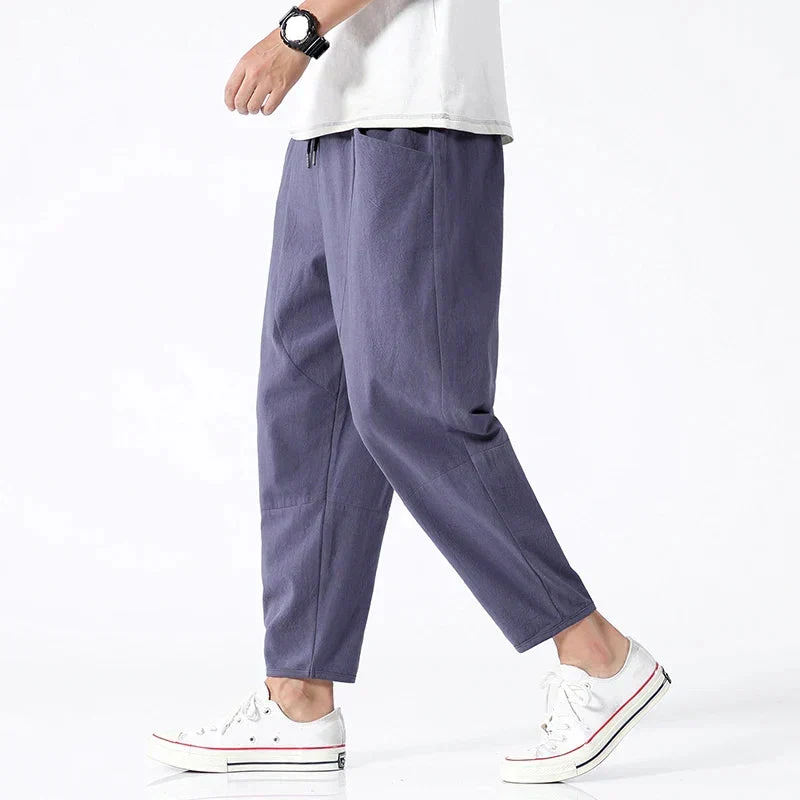 Katachi™ Cropped Linen Pants