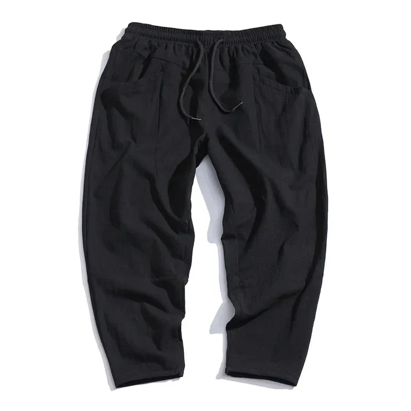 Katachi™ Cropped Linen Pants - Image 5