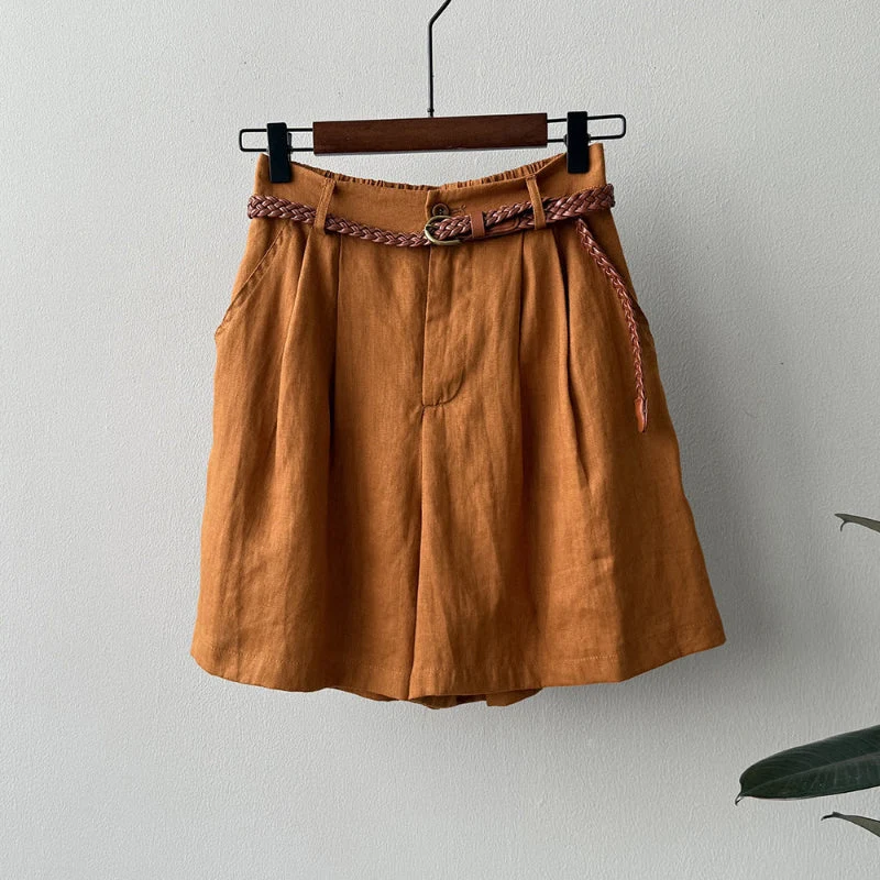 Kayla Linen Shorts - Image 2