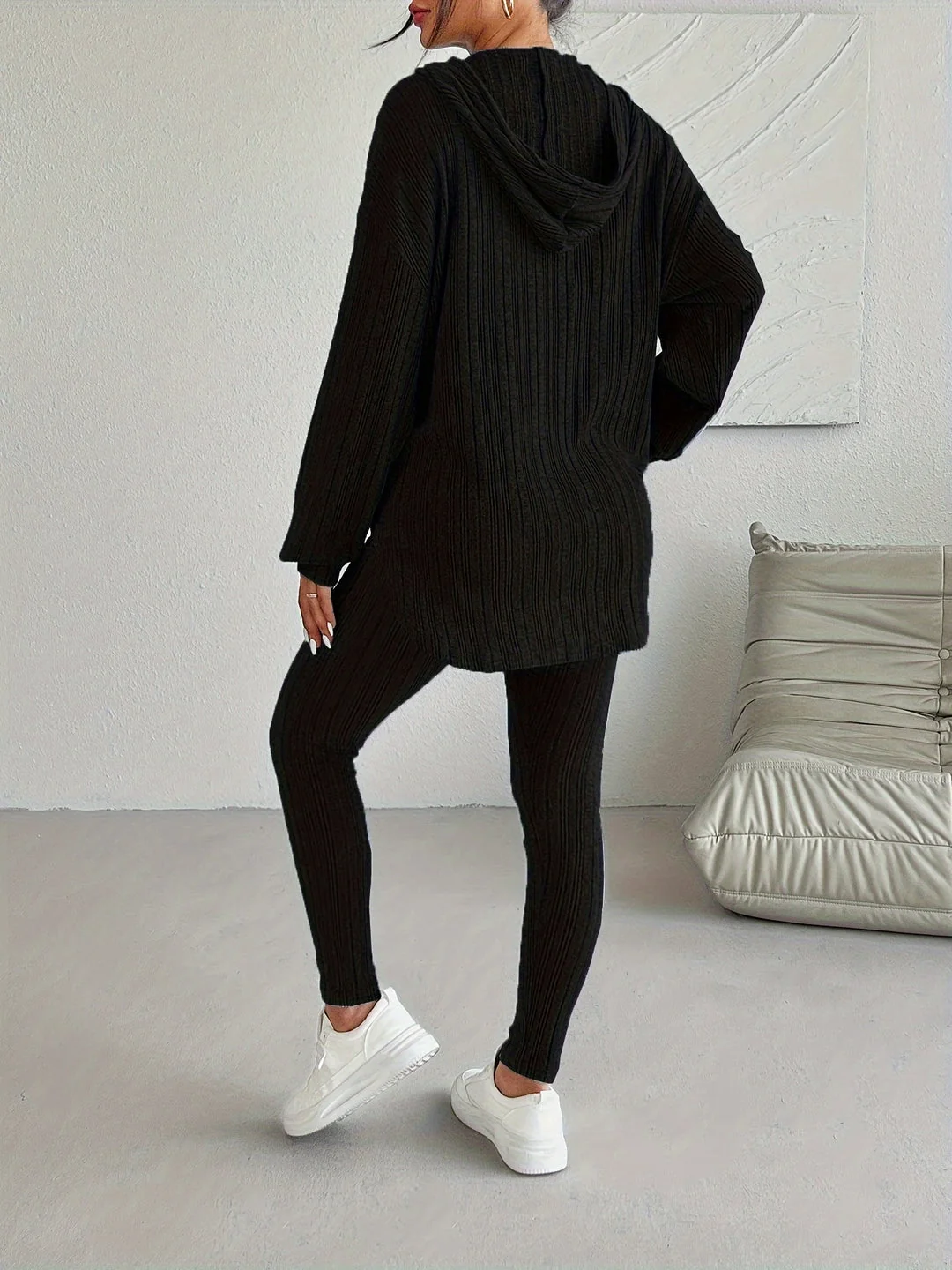 Kensley Ribbed Lounge Duo - Image 11