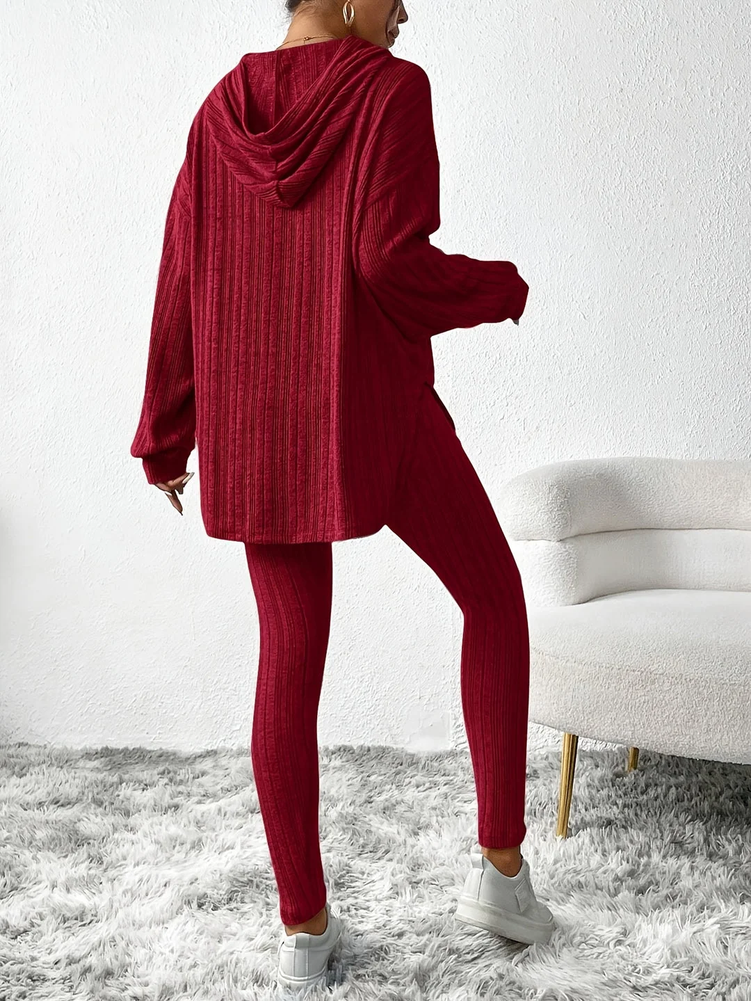 Kensley Ribbed Lounge Duo - Image 8