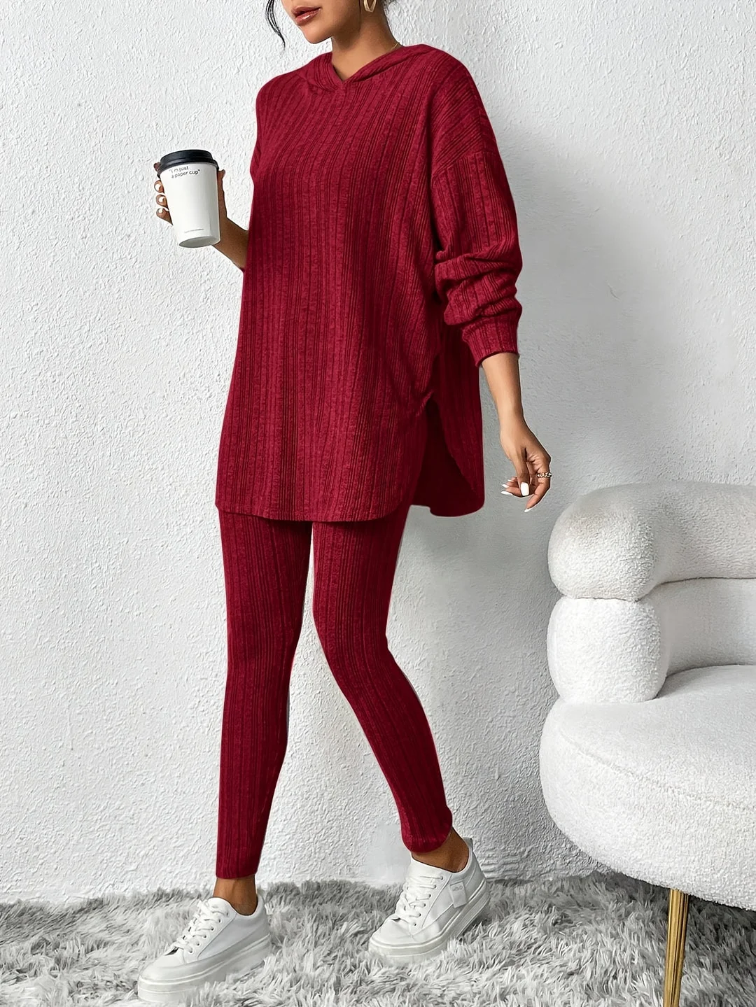 Kensley Ribbed Lounge Duo - Image 9