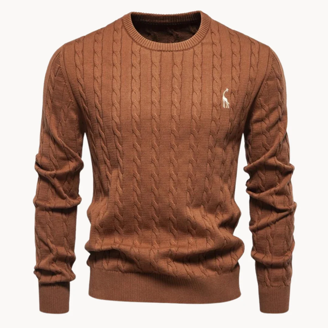 Kosta Cable Knit Sweater - Image 8