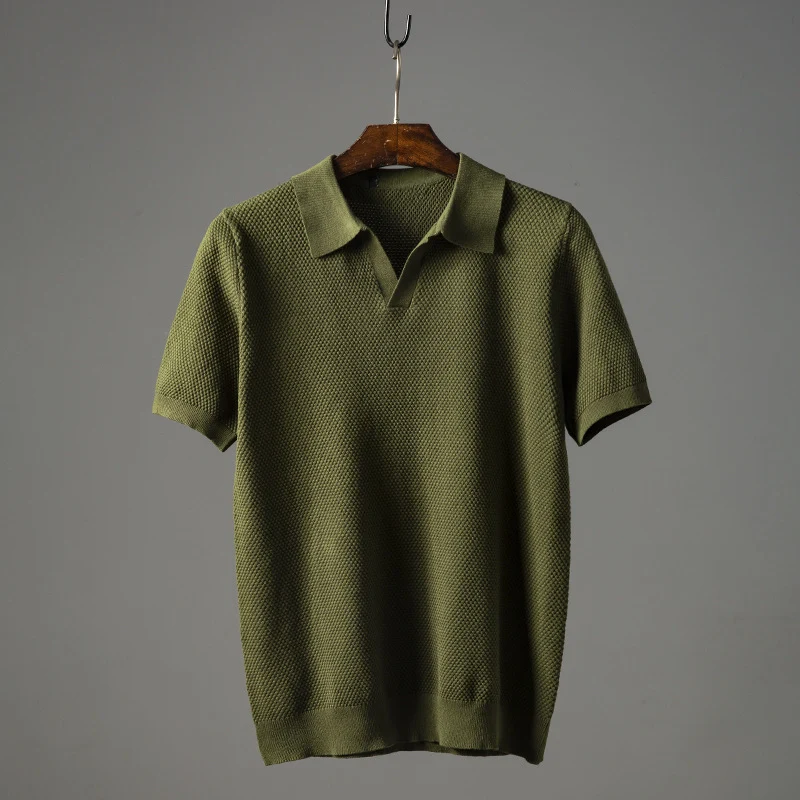 Lennox Knit-Collar Polo - Image 2