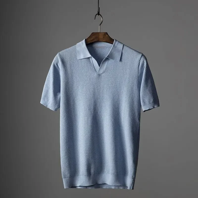 Lennox Knit-Collar Polo - Image 3