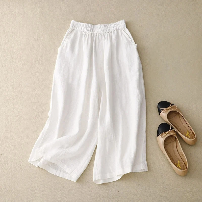 Lina Wide-Leg Trousers - Image 2
