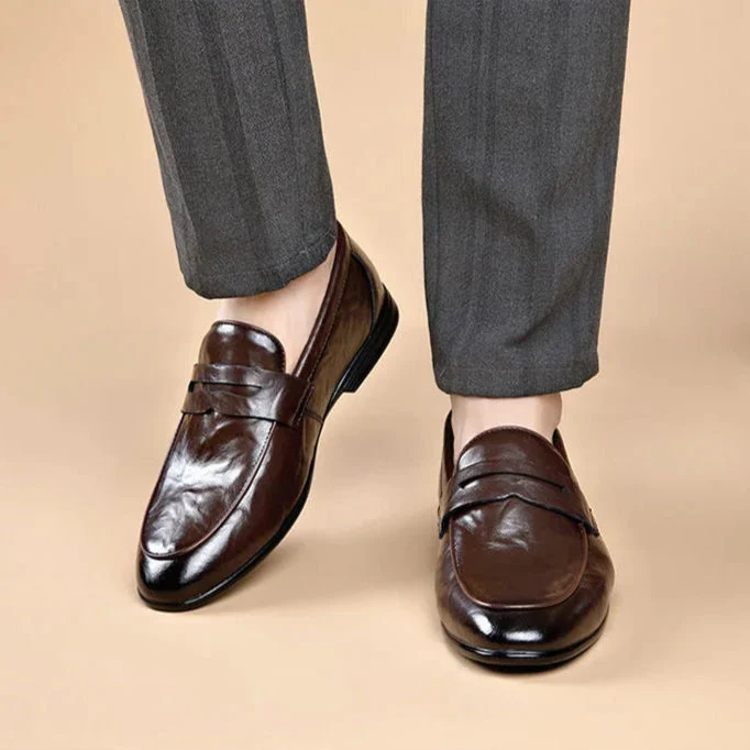 Lincoln Genuine Leather Loafer - Image 6