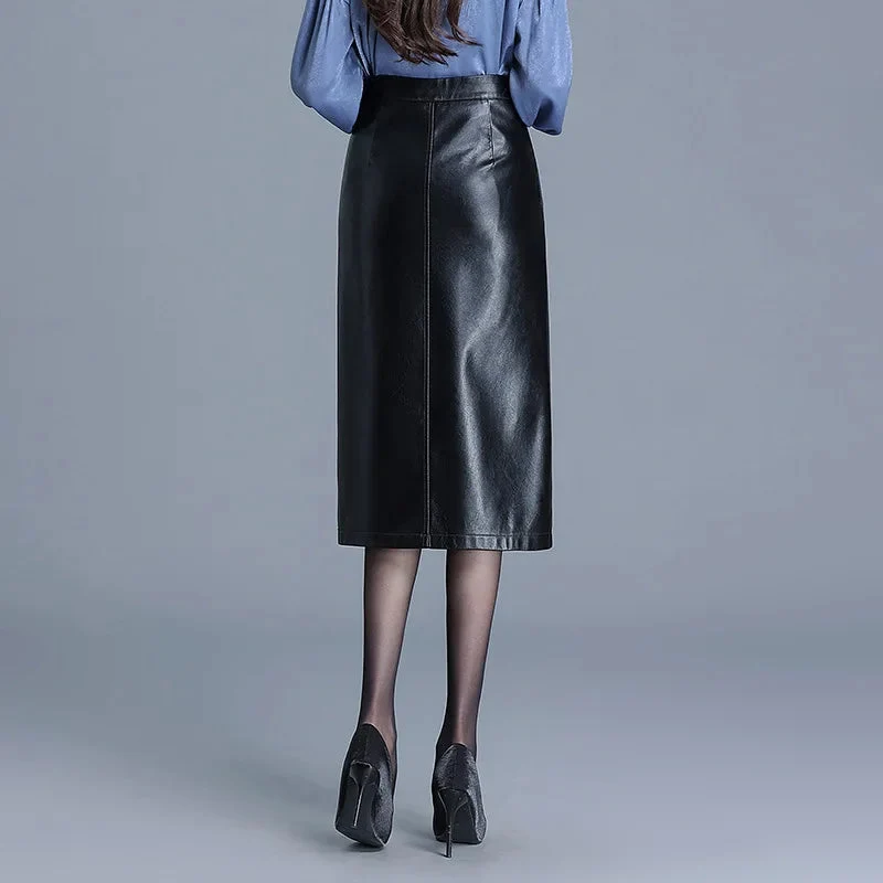 Liora Knot-Slit Skirt - Image 3